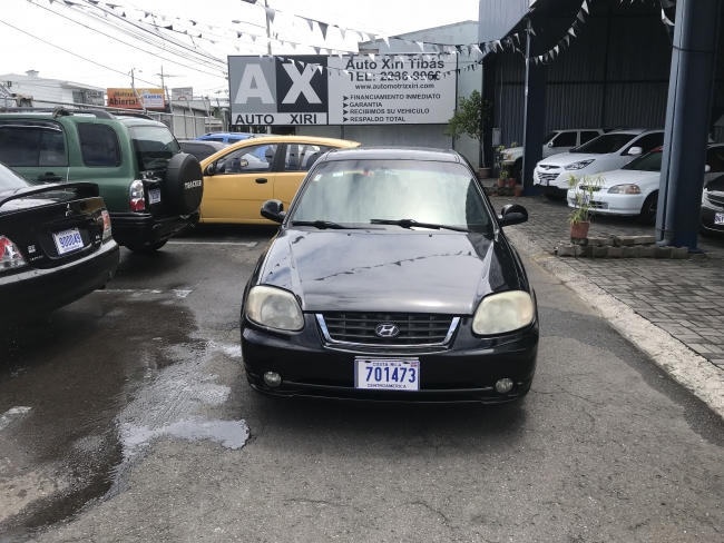  Haz Click aquí y obtendras toda la informacion detallada del Auto Usado   Hyundai Accent  gasolina Negro 2003 sedan en Costa Rica sistema de AutoguiaCR.com por sirioscr.com Google.com en la agencia AUTO XIRI TIBAS