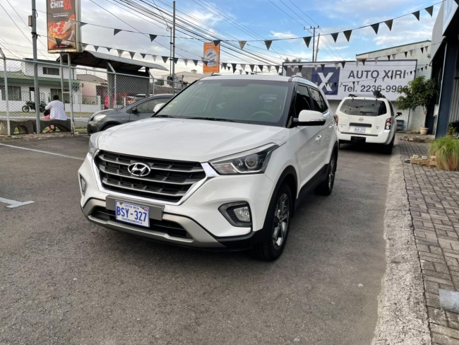  Haz Click aquí y obtendras toda la informacion detallada del Auto Usado   Hyundai Creta  gasolina Blanco 2019 rural4x2 en Costa Rica sistema de AutoguiaCR.com por sirioscr.com Google.com en la agencia AUTO XIRI TIBAS