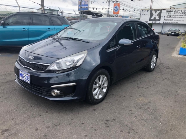  Haz Click aquí y obtendras toda la informacion detallada del Auto Usado   Kia Rio  gasolina Gris 2018 sedan en Costa Rica sistema de AutoguiaCR.com por sirioscr.com Google.com en la agencia AUTO XIRI TIBAS